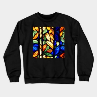 Stained glass colorful pattern, model 6 Crewneck Sweatshirt